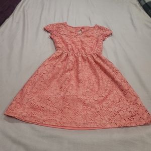 Wet Seal Pink Lace Mini Dress